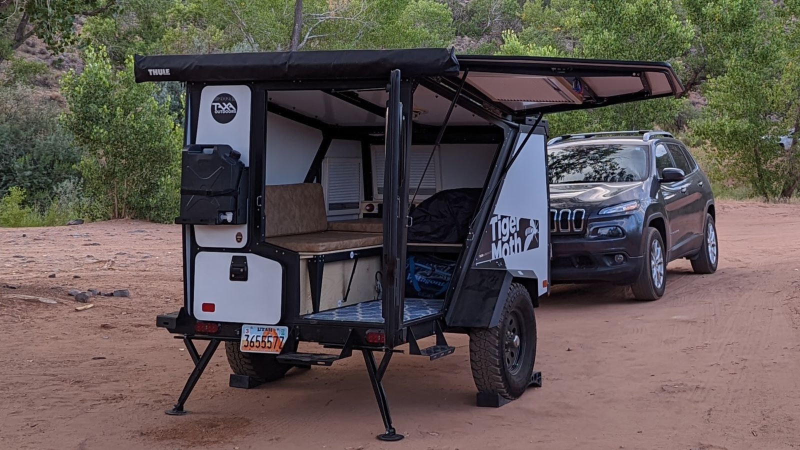 2021 Taxa Tigermoth 2-person squaredrop travel trailer