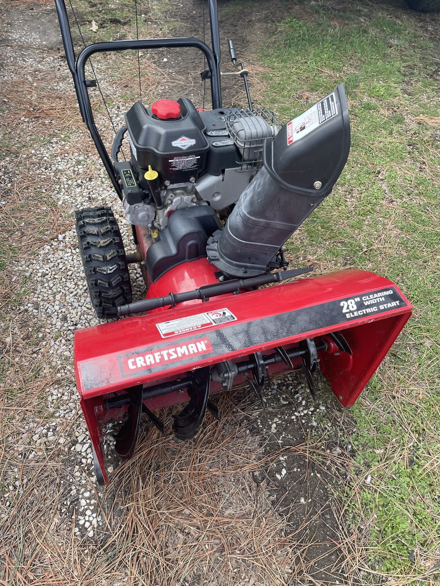 Craftsmen 28” snowblower