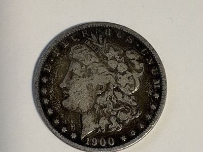 1900-O Morgan Silver Dollar — New Orleans Mint — 90% Silver