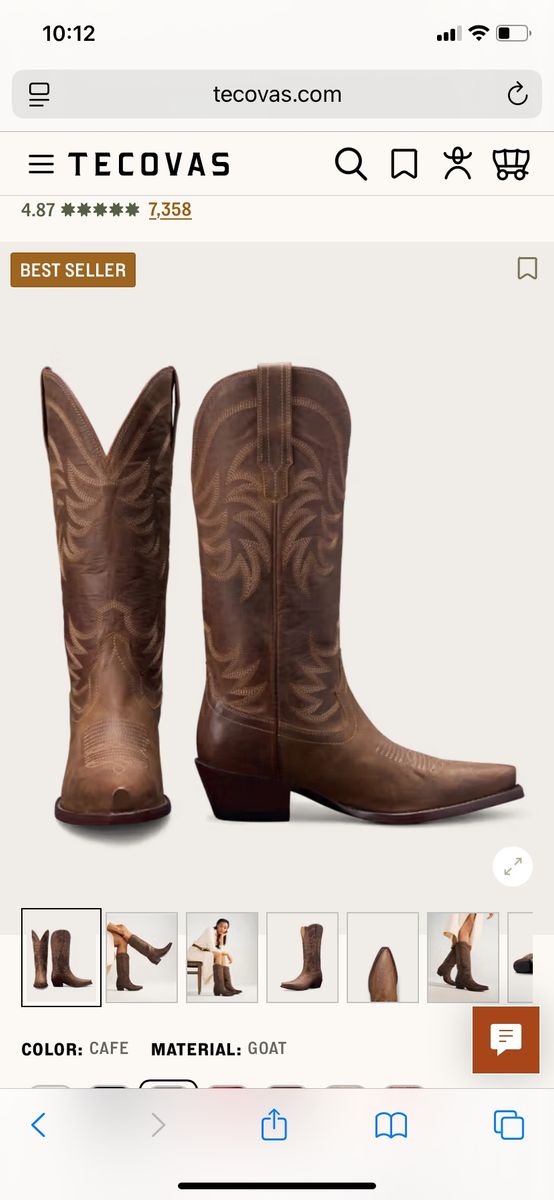 Womens Tecovas Cowgirl Boots