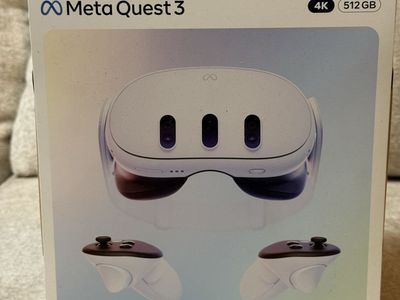 Meta Quest 3 VR Headset 512GB 4K Virtual Reality System - New in Box - Never Opened