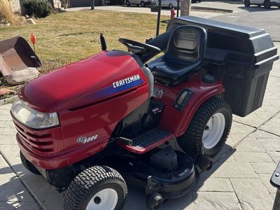 Craftman GT 5000 With A 48" Deck And Bagger