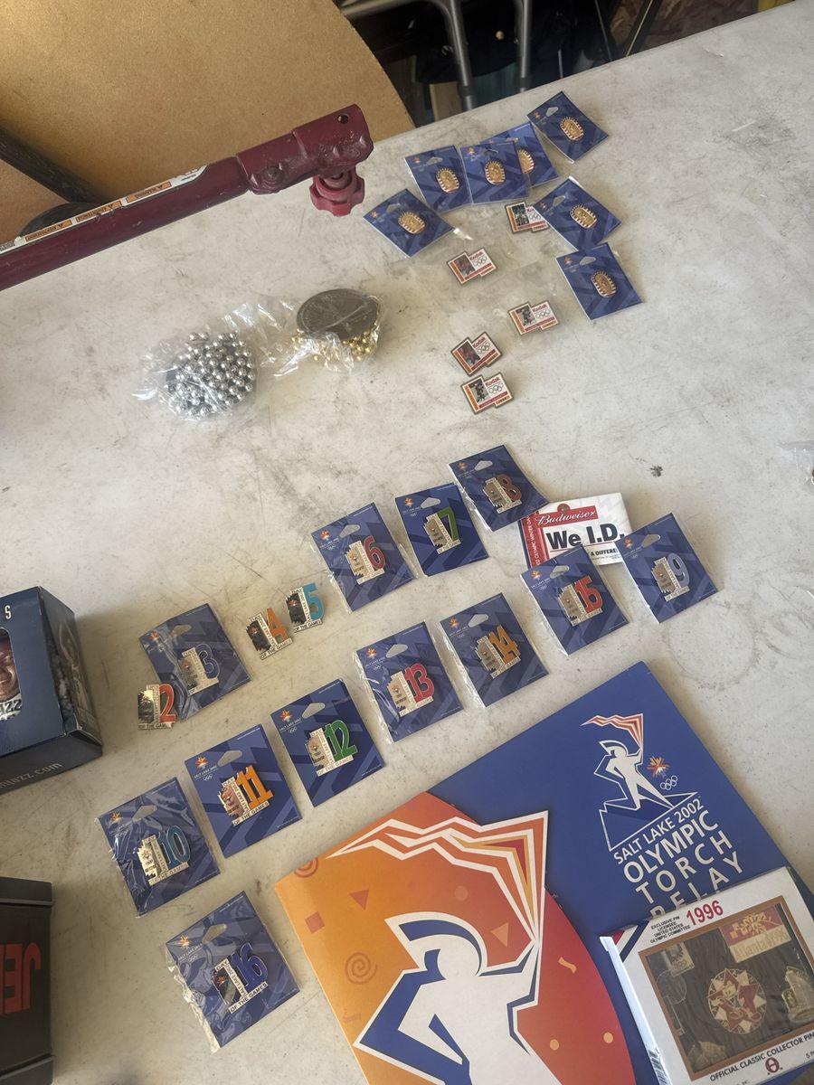 Salt Lake 2002 Olympic Collector Pins & Memorabilia