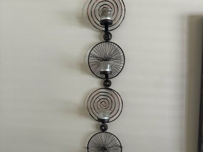 Decorative Wall Candle Holder