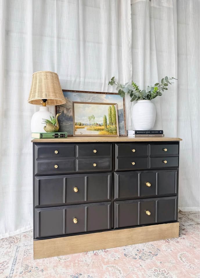 Modern Boho Chic 6 Drawer Dresser | Boho 6 Drawer Chest | Modern Dresser #3