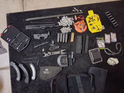 tons of glock and ar15 platform parts/upgrades etc