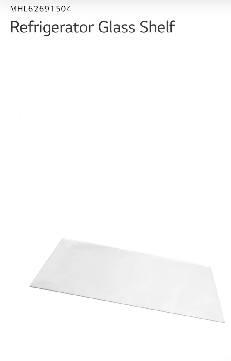 LG Refrigerator Glass Shelf