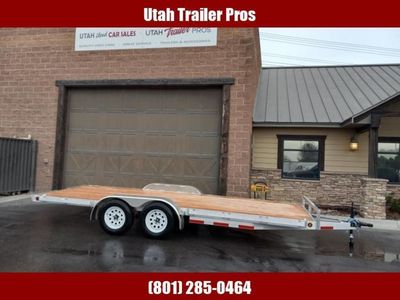 2026 Baughman 7x18 Car Hauler/ATV/UTV/Utility Aluminum Trailer New