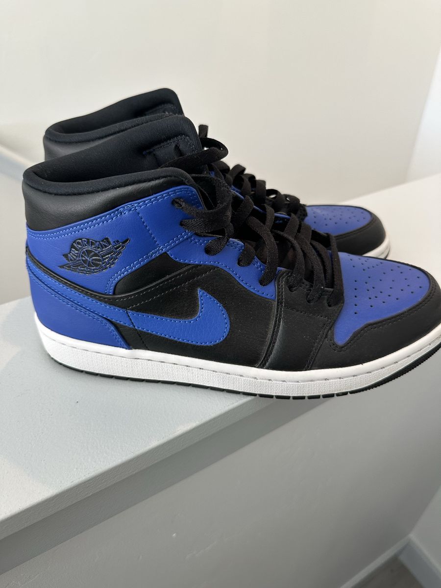 Royal Blue  & Black Air Jordans
