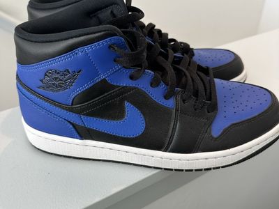 Royal Blue & Black Air Jordans