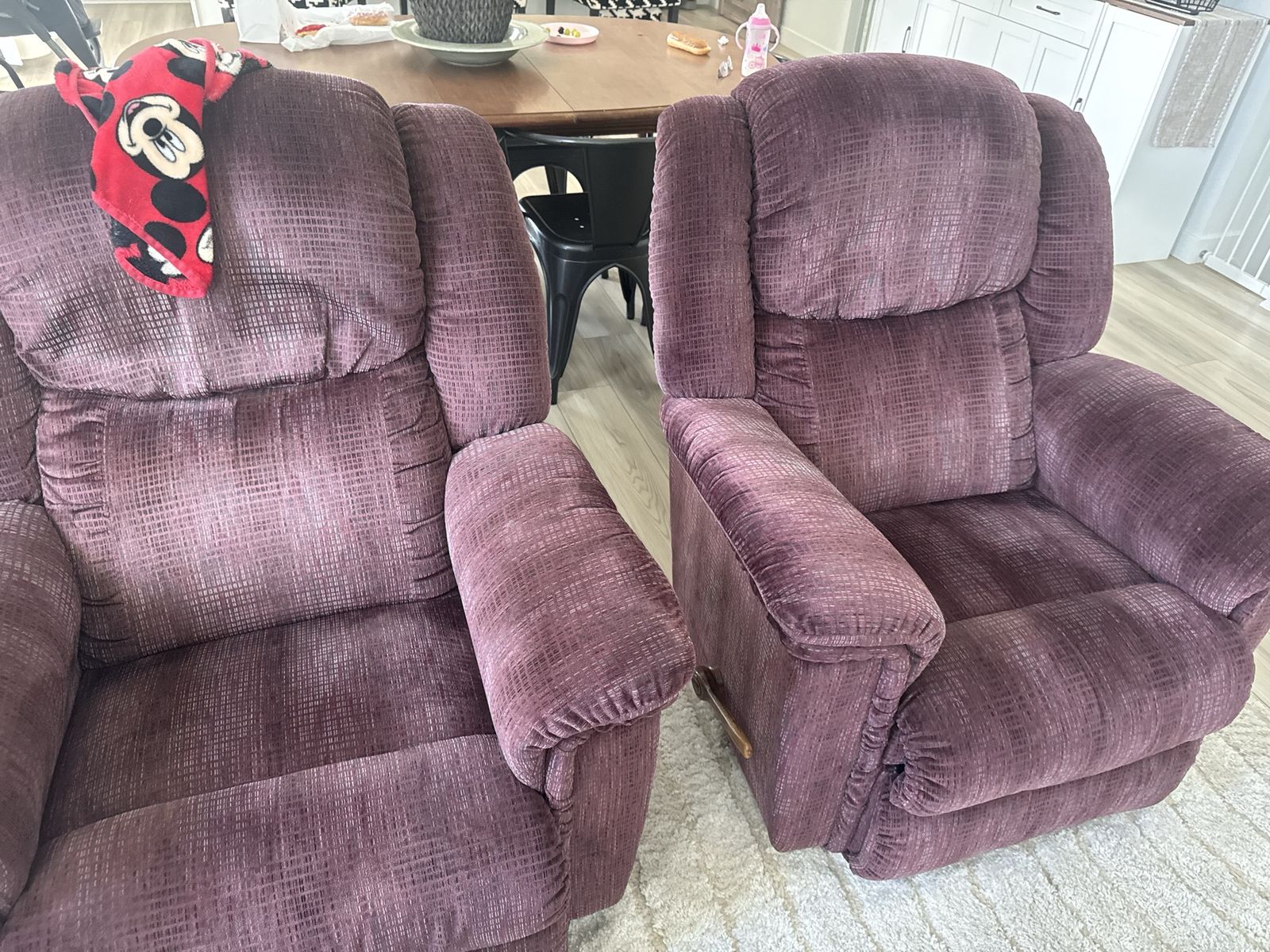 La z boy recliners 