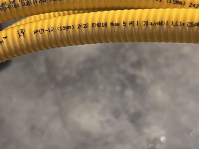 Proflex CSST gas tubing 3/4” 15mm