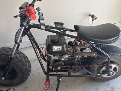 Custom mini bike