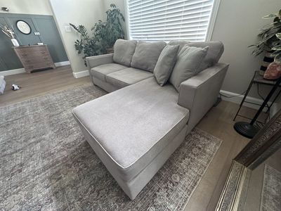 3 cushion sofa couch with chaise