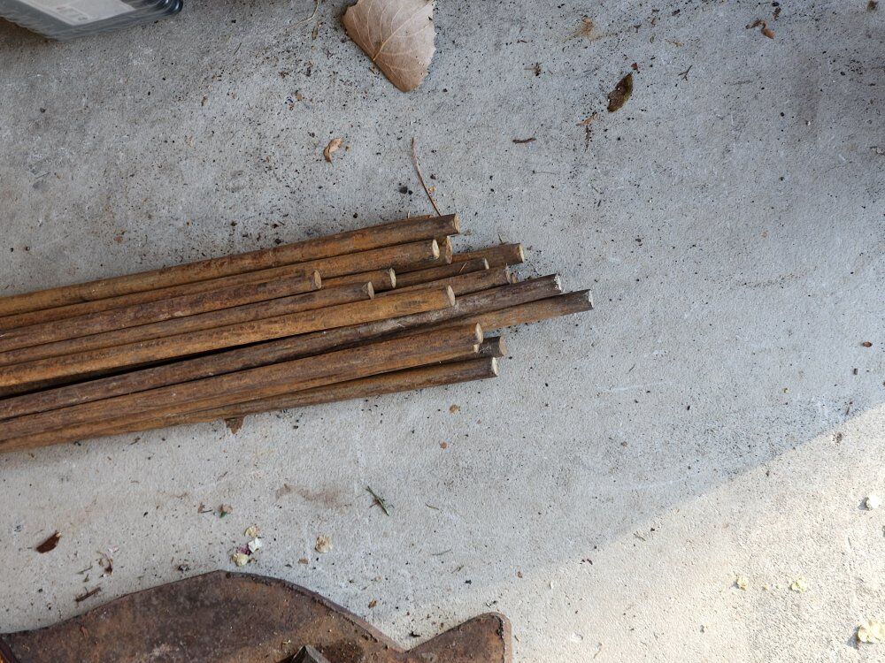 1/2"x12' round bar. 25 Pcs.