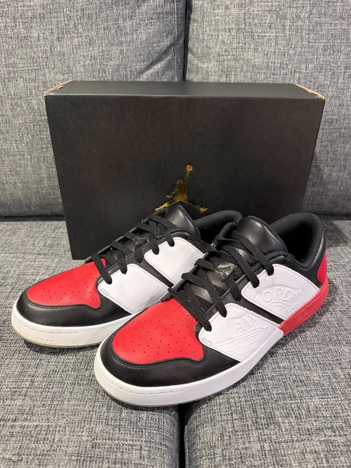 Jordan Nu Retro 1 G Golf Shoes Black White University Red Men's 11 FZ4153-001