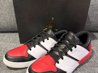 Jordan Nu Retro 1 G Golf Shoes Black White University Red Men's 11 FZ4153-001