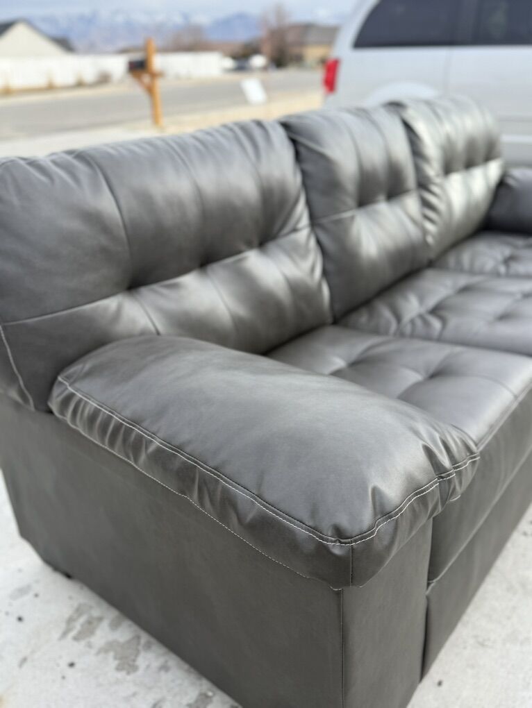 Beautiful Leather Couch