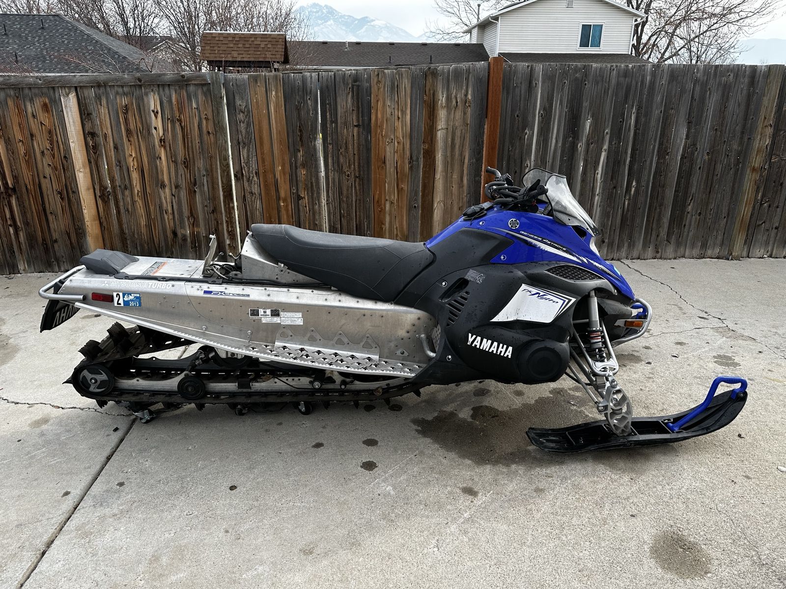 2008 Yamaha FX Nytro 1000 Snowmobile - Low Mileage Project