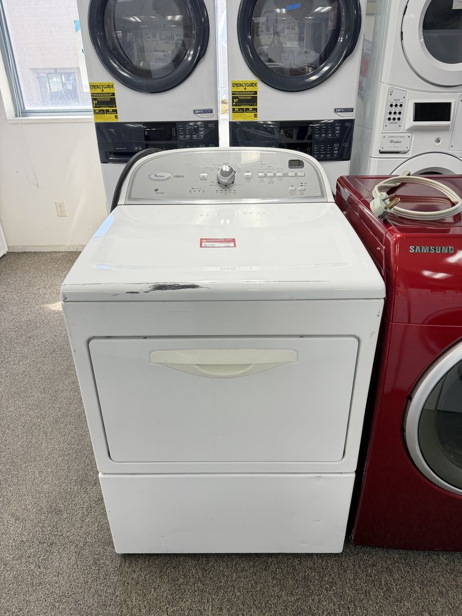 GOOD CONDITION WHIRLPOOL ELECTRIC DRYER W-WARRANTY