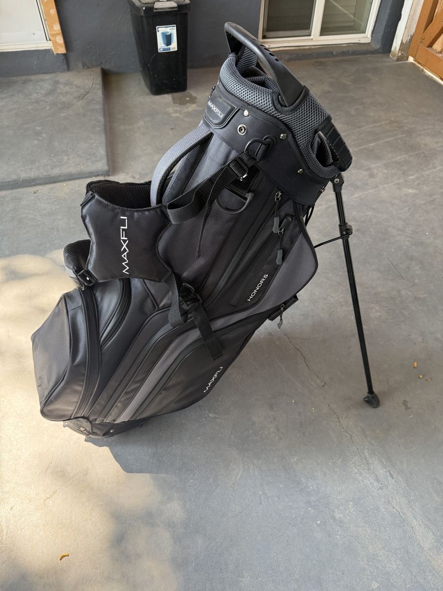 Maxfli Honors 14-Way Stand Bag (Black, New)