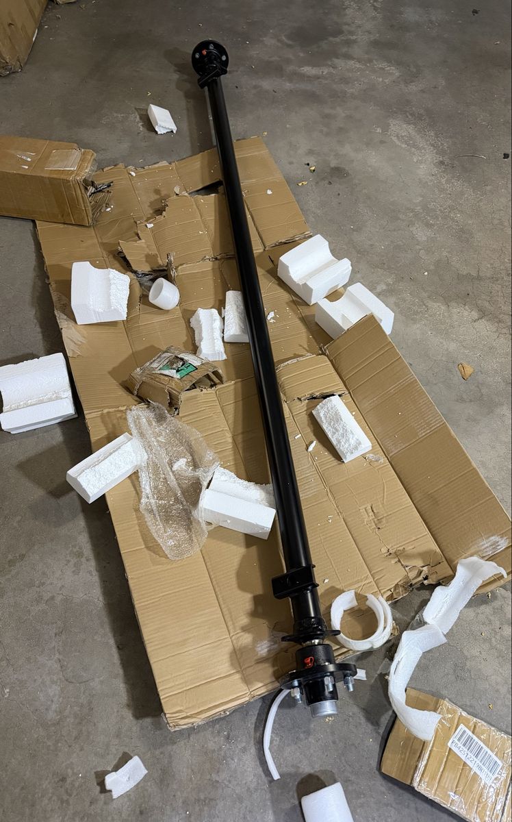 Brand new! Trailer Axle – 95” Hub Face / 80” Spring Center