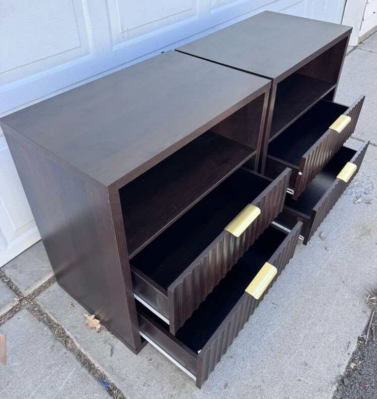 New Brown Nightstands