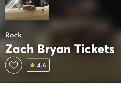 Zach Bryan tickets! Qty=3