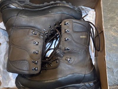 Crispi Summit GTX Hunting Boots - Men's Brown Leather, Vibram Sole, GORE-TEX 9.5 ee Men's size