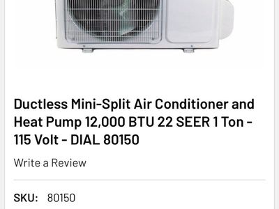 Mini Split Air Conditioner