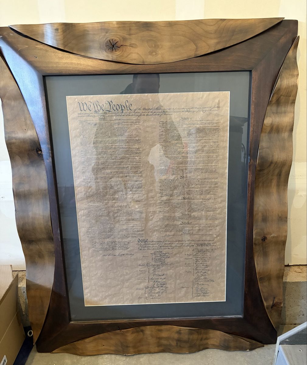 Framed Constitution Wall Art