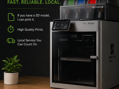 Need something 3D printed?