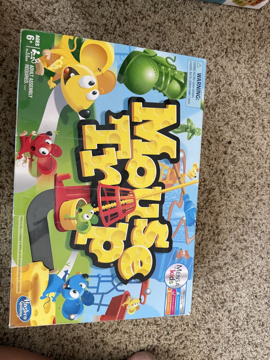 Hasbro Gaming Mouse Trap Board Game - Complete, Ages 6+