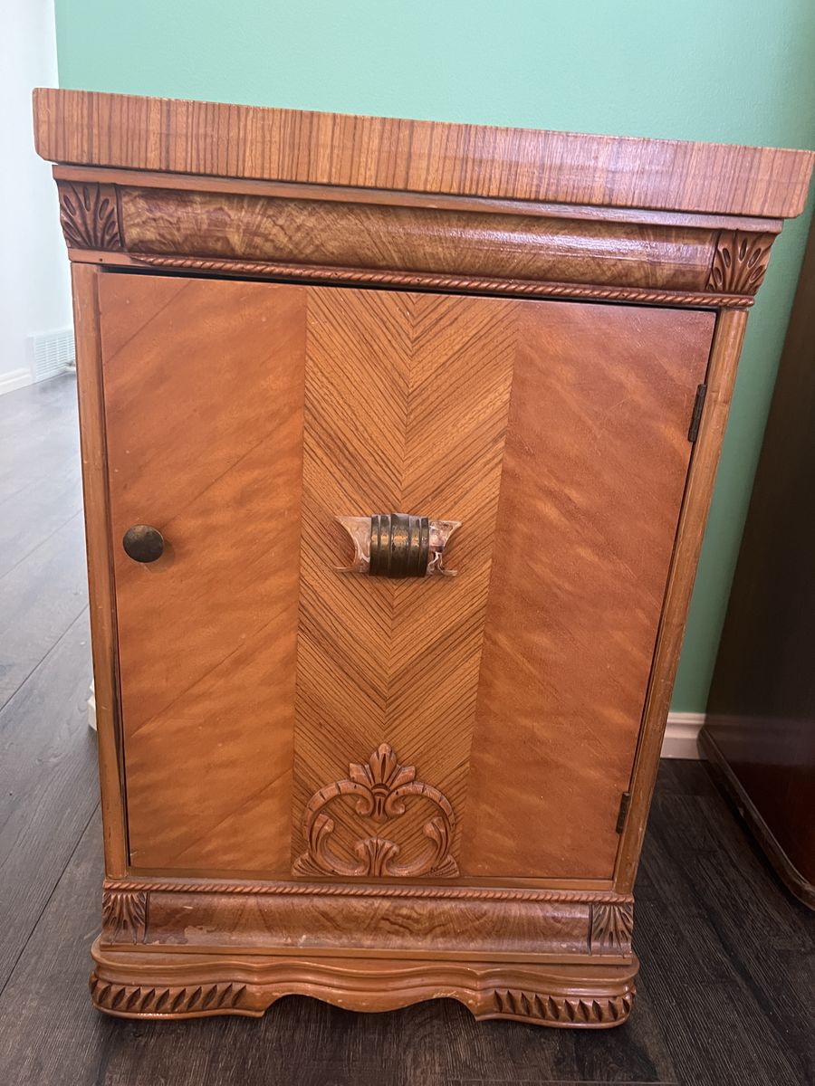 Art Deco Nightstand Or Accent Table