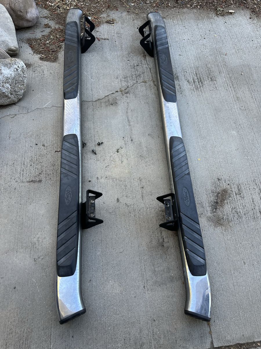 2013 F150 OEM side steps.