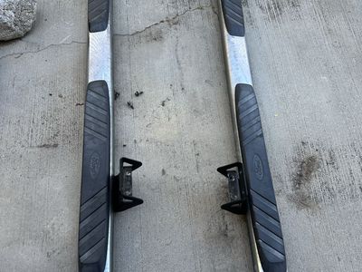 2013 F150 OEM side steps.