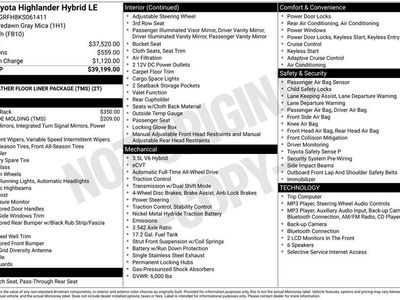 2019 Toyota Highlander LE