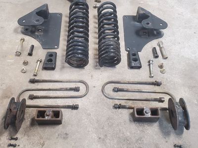 Lift kit for 2018 Ram 3500 with or without air bag