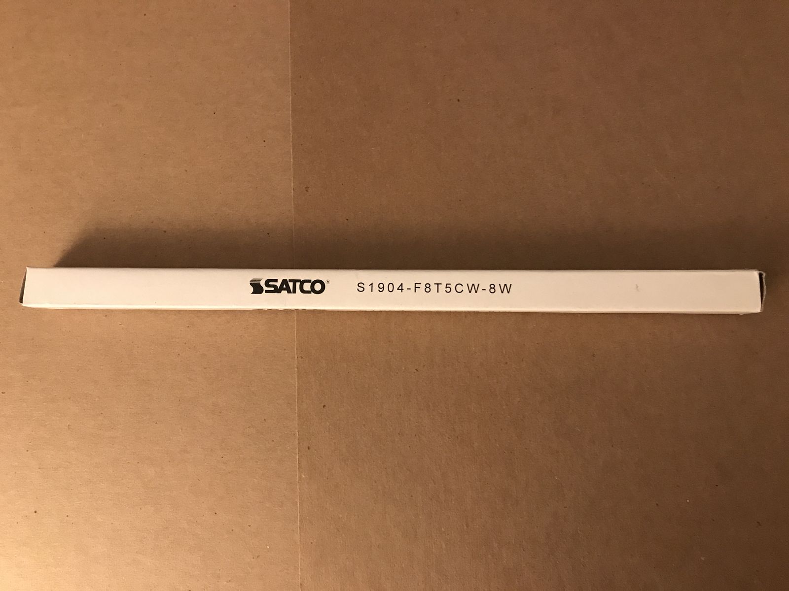 Satco S1904 F8T5/CW 2-Pin G5 T5 4000K Cool White 8W Fluorescent 12" Inches Tube