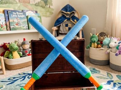 3D Printed, Child-Safe Foam Swords - Set of 2 Play Swords