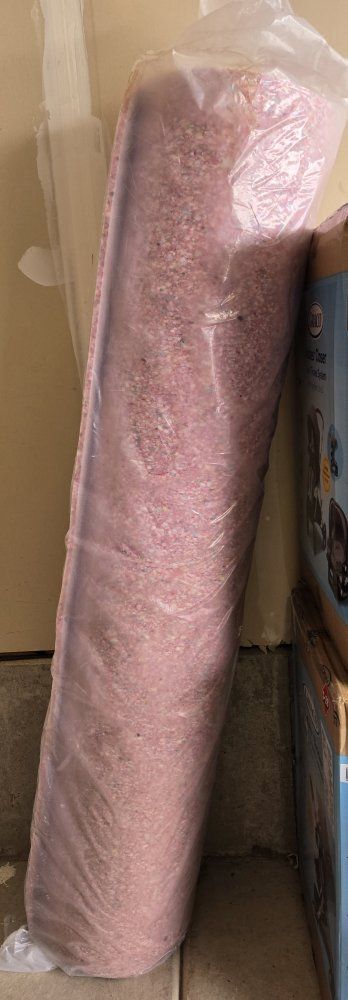 New 8lb 1/2 inch foam moisture barrier carpet pad