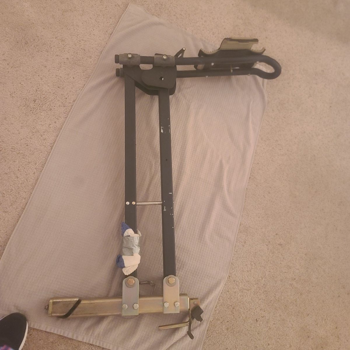 yamima hitch-mounted bicycle carrier rack