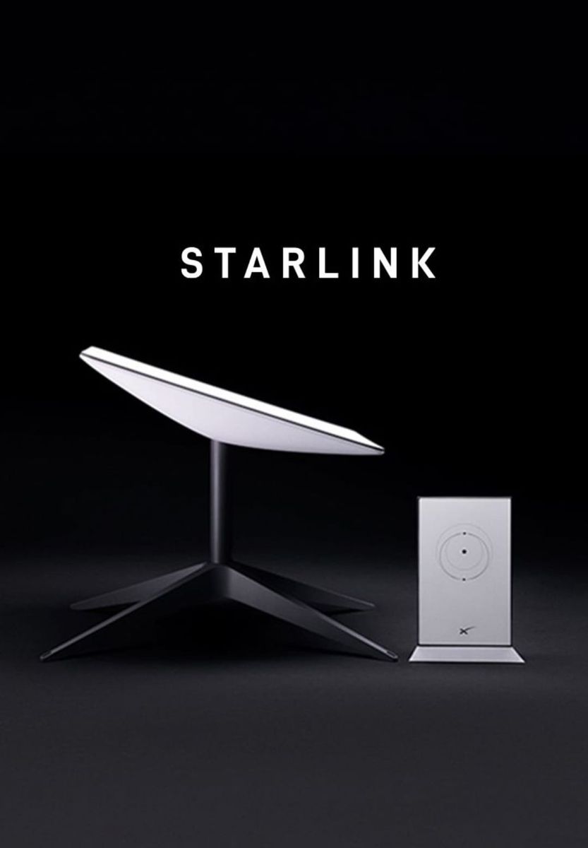 Starlink Gen 2 Actuated Dish Model Internet Hardware