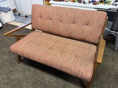 Mid Century Design Loveseat