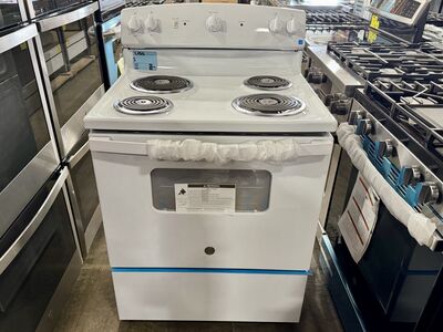 GE ELECTRIC WHITE RANGE