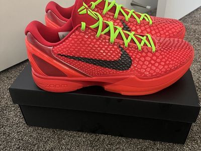 Nike Kobe 6 Protro Reverse Grinch Mens Size 12 New