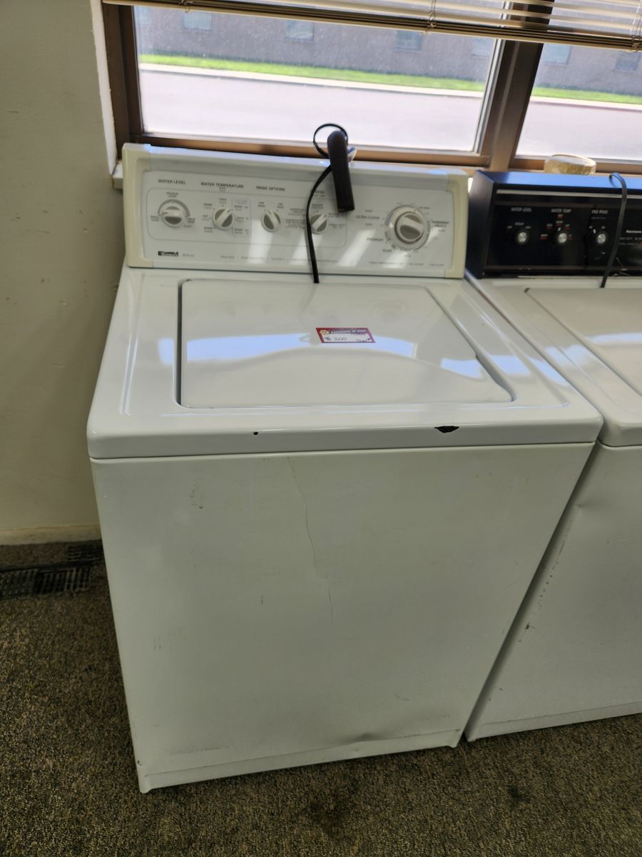 Used Kenmore White Top-Load Washer - Heavy Duty, Super Capacity Plus
