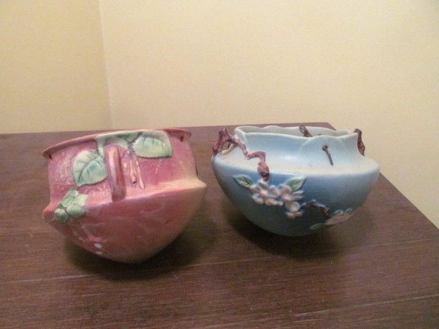 Roseville Pottery planters