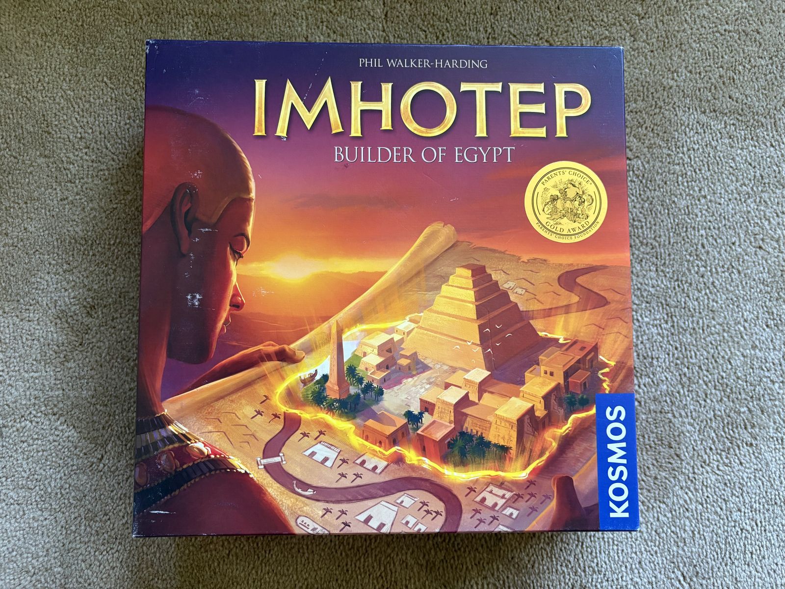 COMPLETE Imhotep Board Game