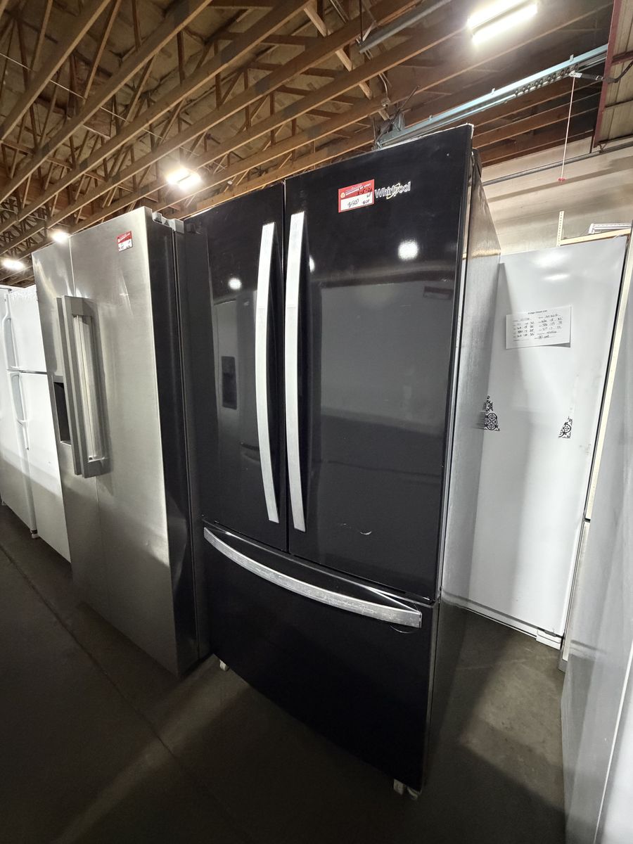 HUGE DEALS NOW! WHIRLPOOL FRENCH DOOR FRIDGE